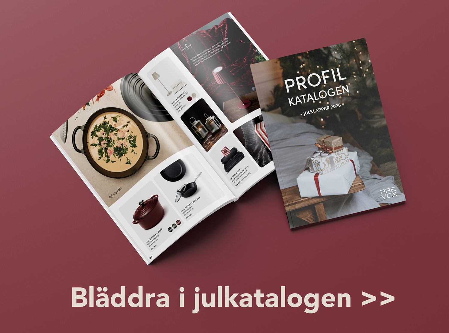 Bläddra i julkatalogen